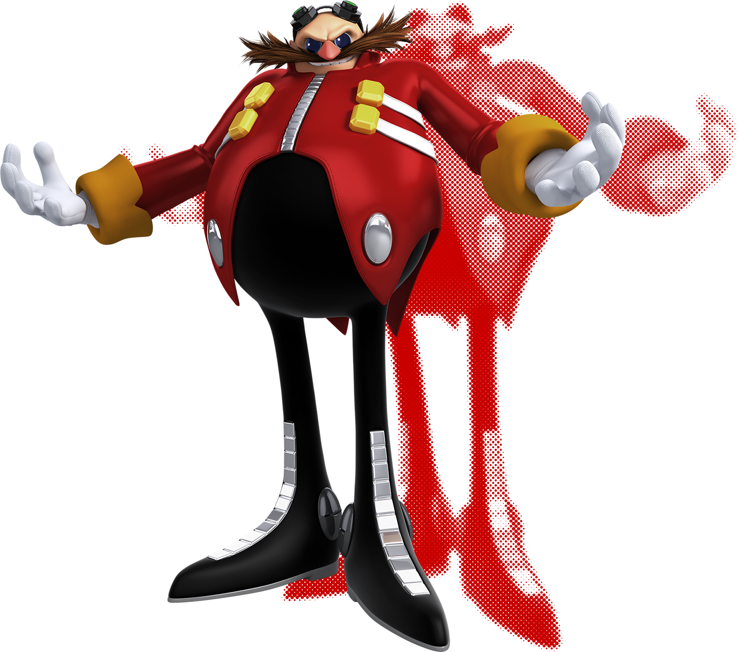Retrato oficial de Dr. Eggman em Sonic Forces.