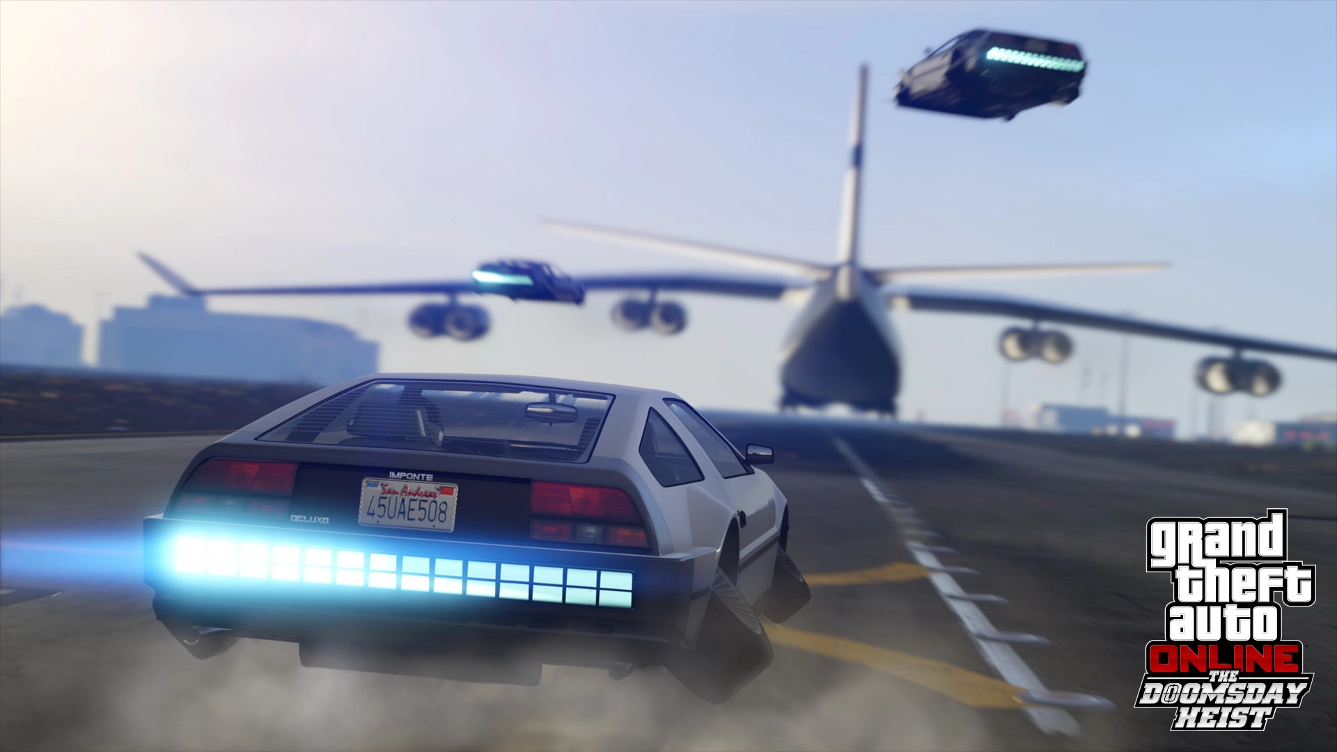 Cena de Grand Theft Auto V em Los Santos