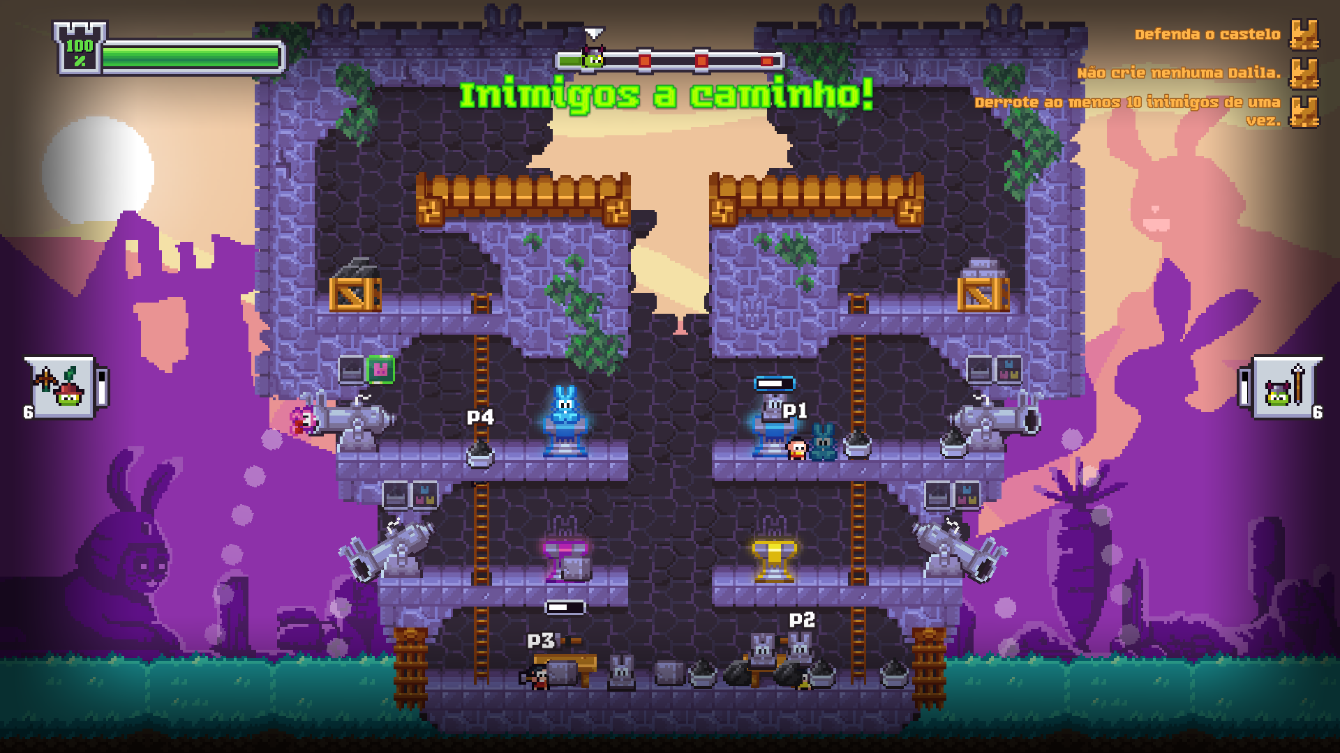 Imagem 5 da seção Mônica e a Guarda dos Coelhos (PC, PS4 e XOne - 2018) em Conheça os jogos oficiais da Turma da Mônica