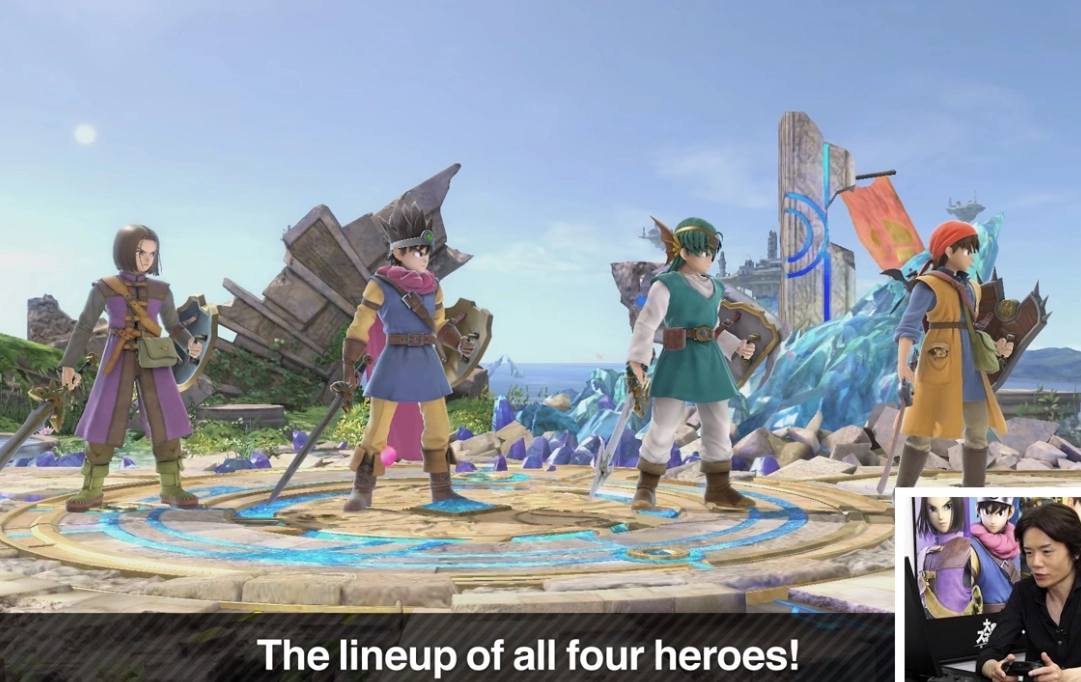 Imagem 1 relacionada ao artigo Personagens de Dragon Quest chegam a Super Smash Bros. Ultimate