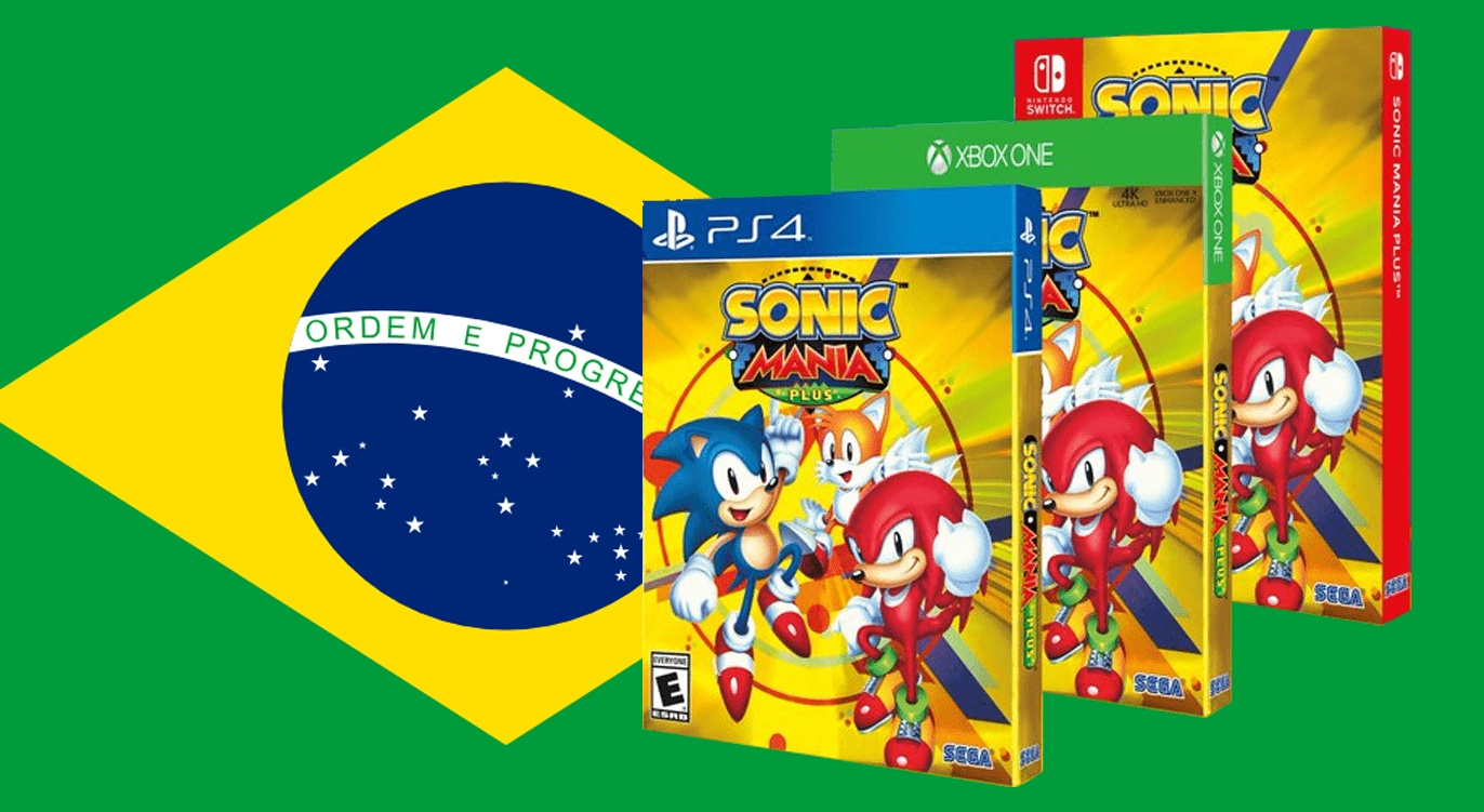 Edição física de Sonic Mania Plus será lançada no Brasil