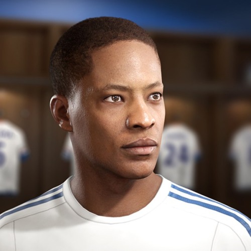 Alex Hunter em imagem representativa da franquia FIFA.