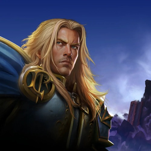 Arthas em imagem representativa da franquia Warcraft.