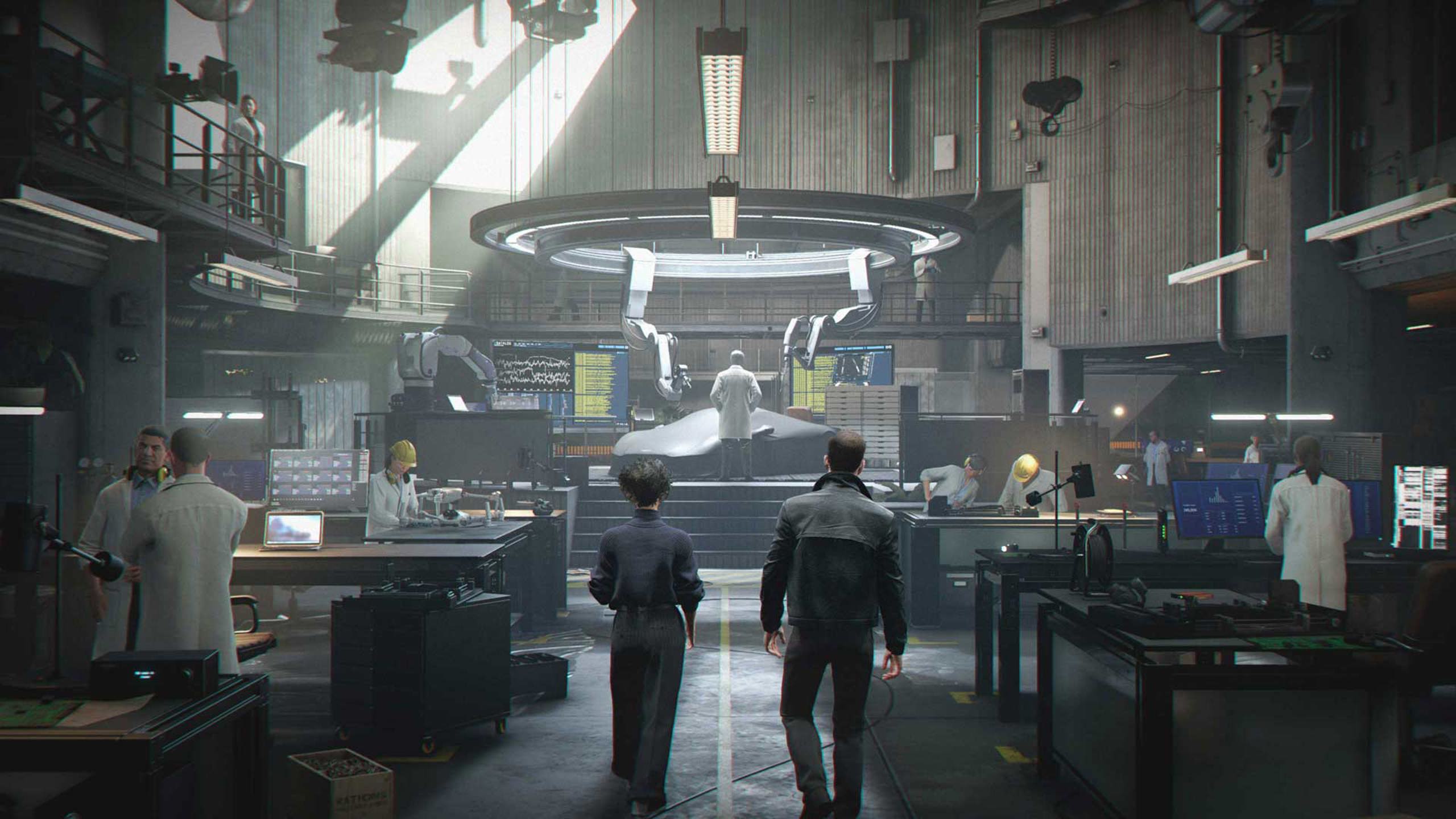 Laboratório de Q em imagem oficial de 007 First Light