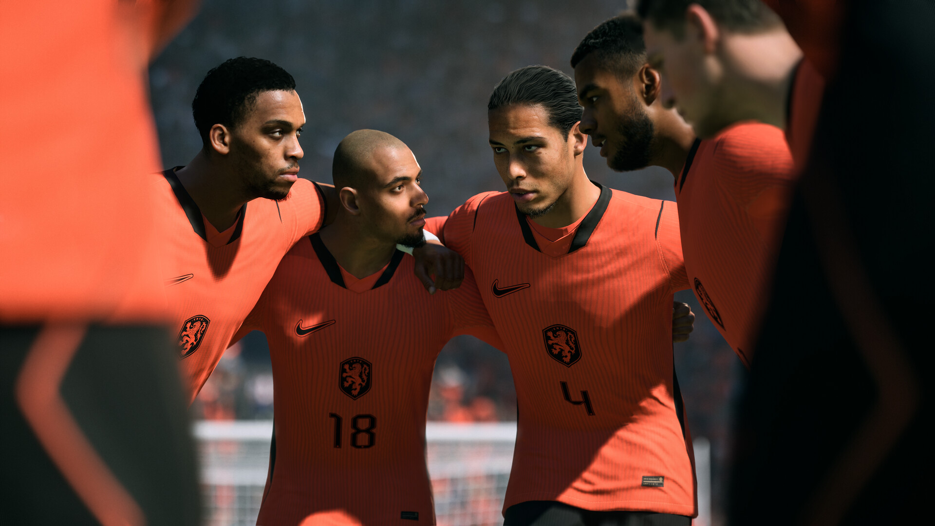 Jogadores disputam uma partida em EA Sports FC 26