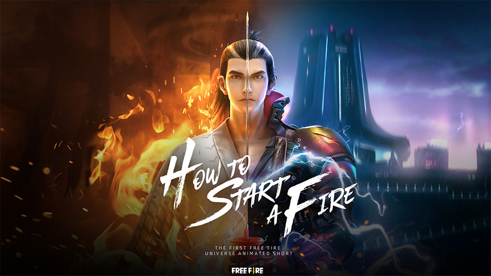 Hayato aparece dividido entre fogo e tecnologia na arte de How to Start a Fire