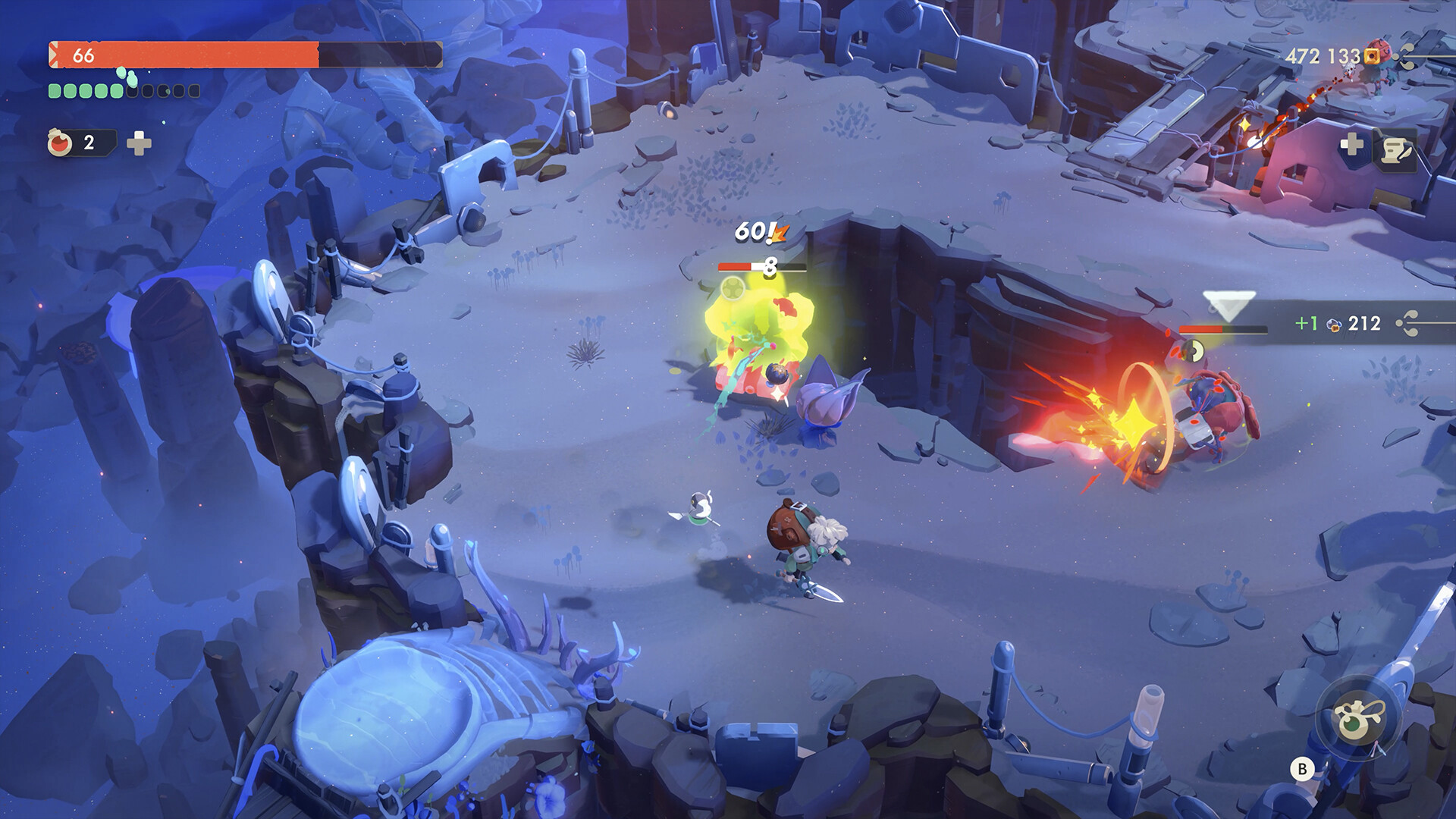 Will explora uma dungeon em Moonlighter 2 The Endless Vault