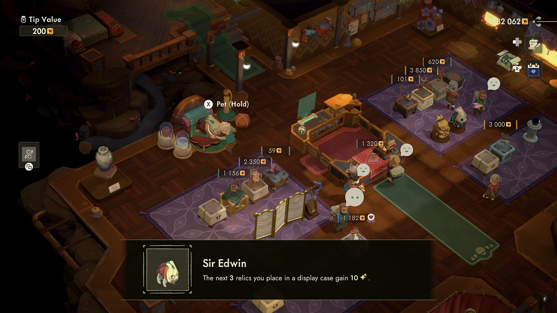 Relíquias e loja em Moonlighter 2 The Endless Vault