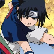 Retrato de Sasuke Uchiha.