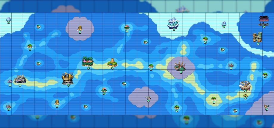 Mapa marítimo de Sonic Rush Adventure
