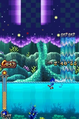 Coral Cave em Sonic Rush Adventure