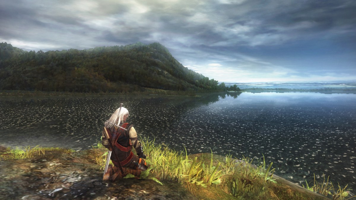 Cena de combate em The Witcher Enhanced Edition