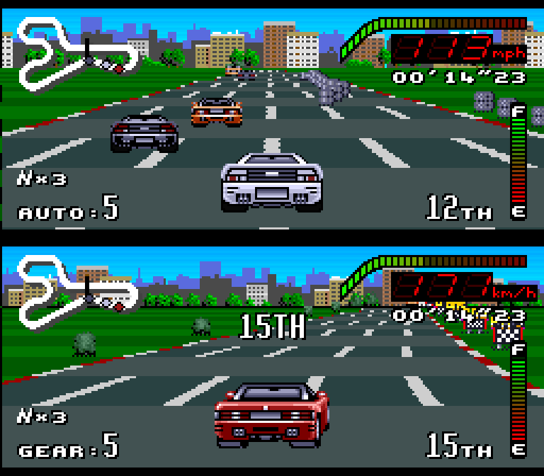 Pista urbana em Top Gear.