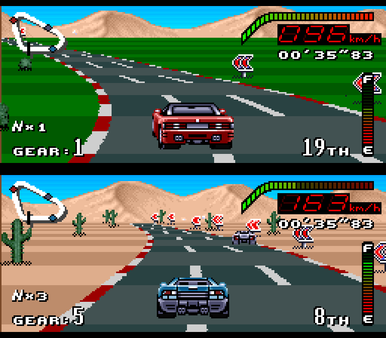 Pista de deserto em Top Gear.