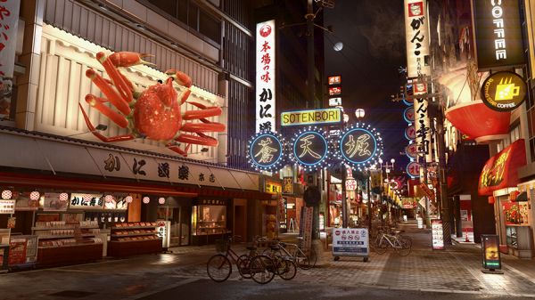 Yakuza Kiwami 2: novos detalhes sobre Sotenbori, Osaka
