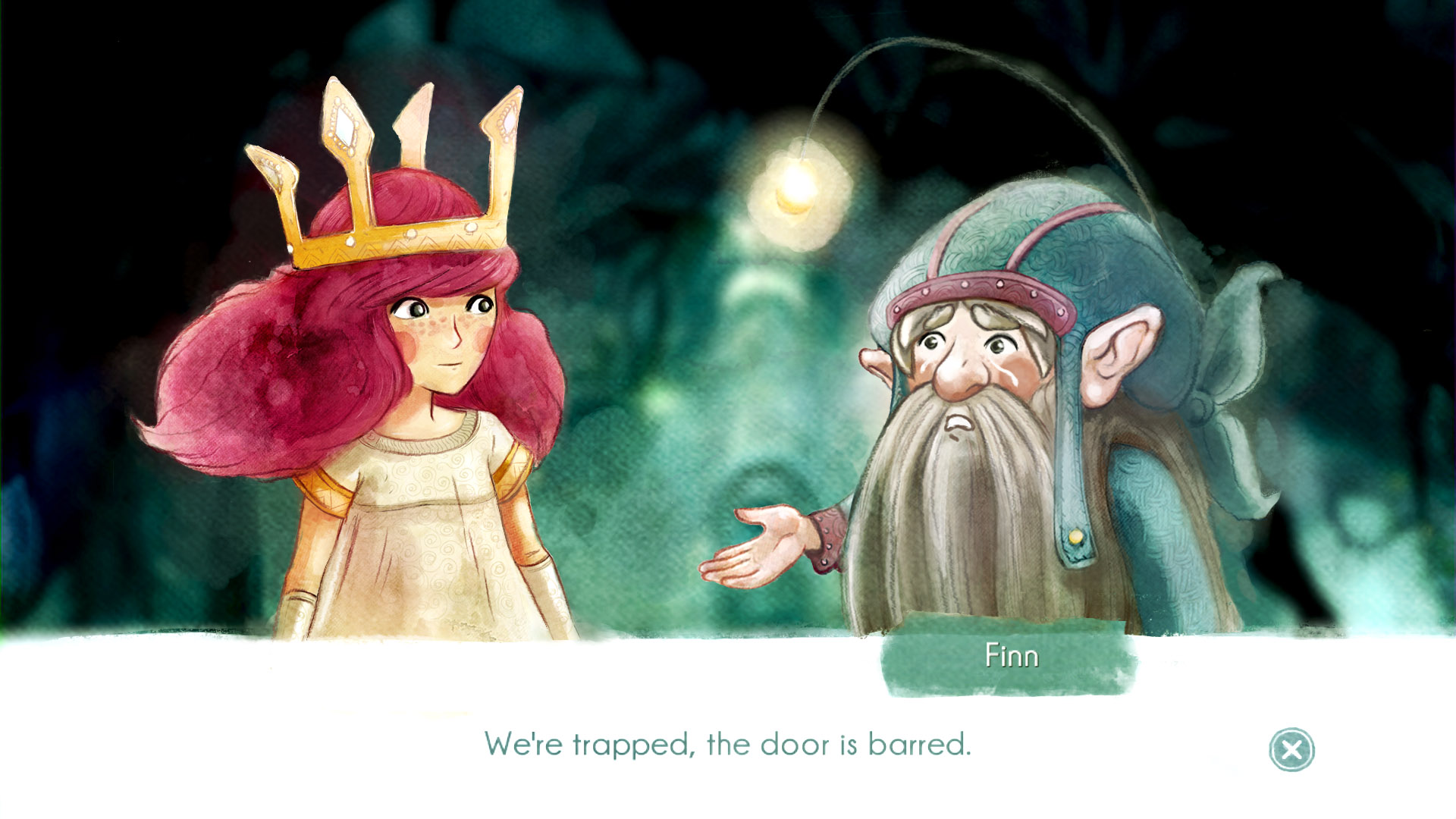 Child of Light em imagem oficial.