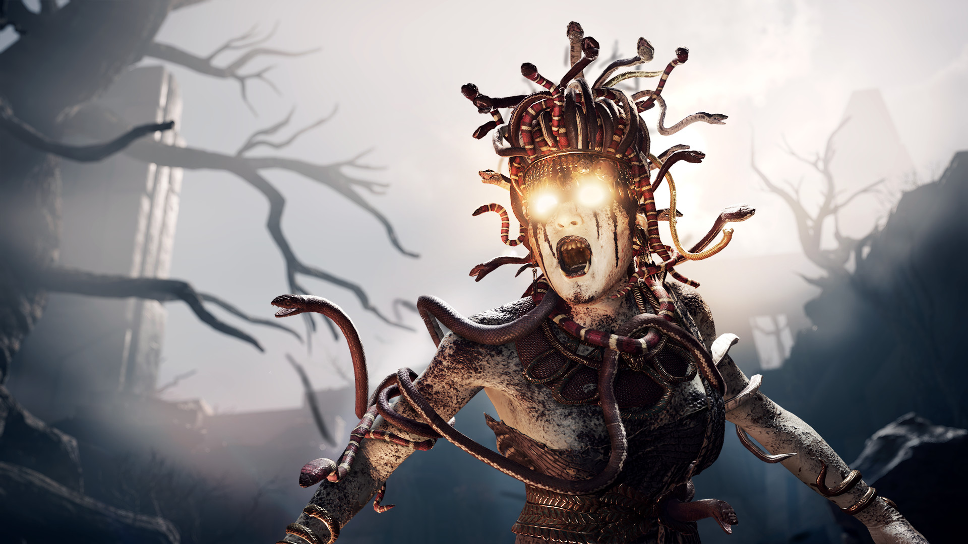 Cena de exploração em Assassin’s Creed Odyssey