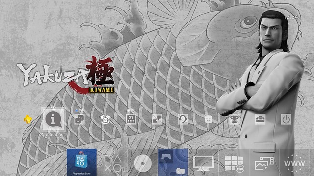 Tema de Yakuza Kiwami no PlayStation 4 com Akira Nishikiyama