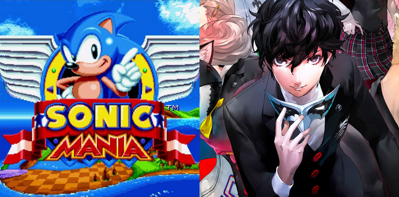 Sonic Mania e Persona 5 são nomeados à premiação 'The Game Awards'