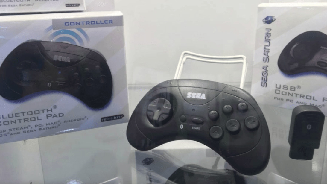 Retro-bit revela seus acessórios USB e Bluetooth de Mega Drive, Saturn e Dreamcast
