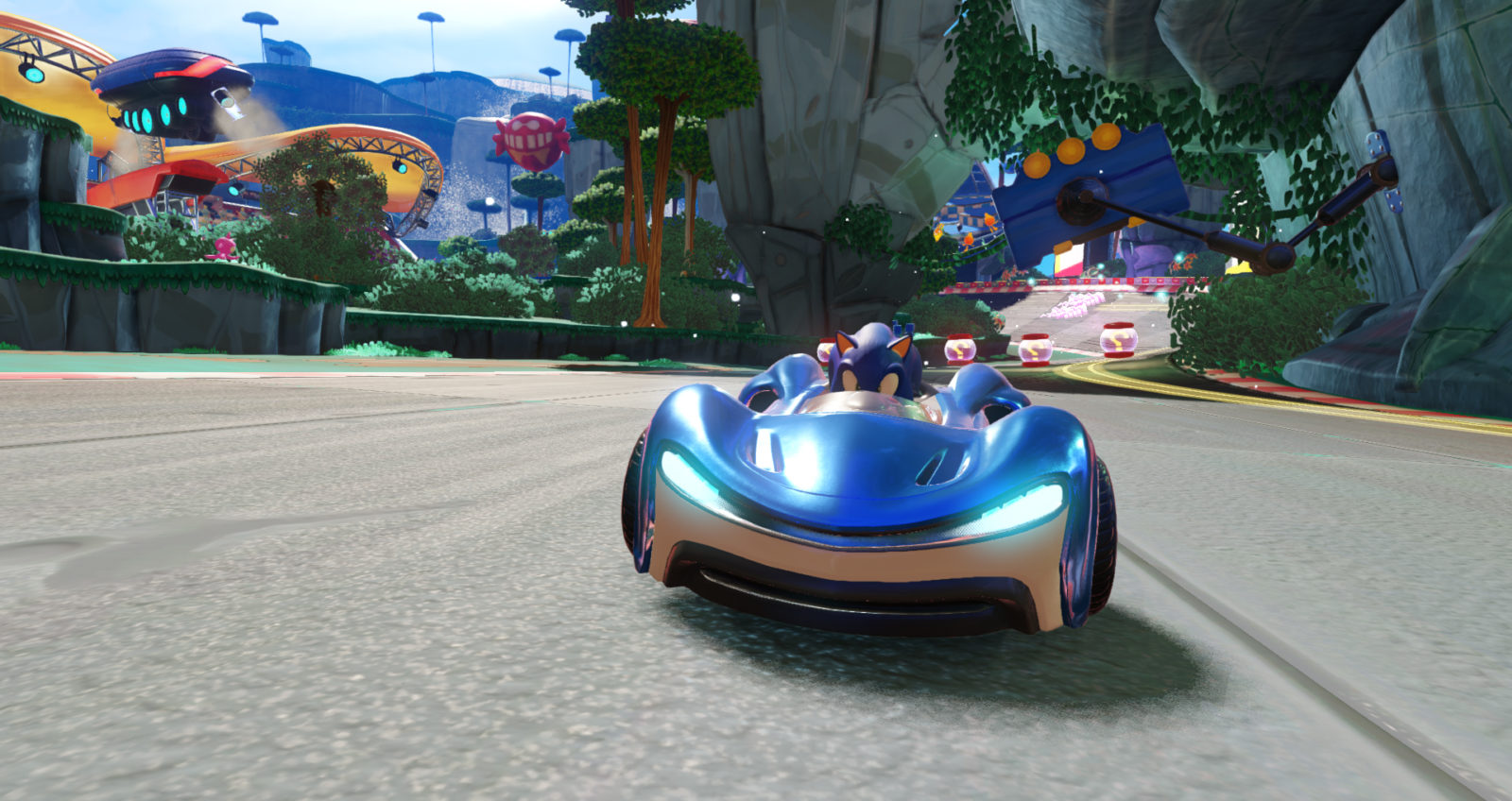 Imagem relacionada ao artigo Team Sonic Racing terá corridas tradicionais, além do novo modo de times