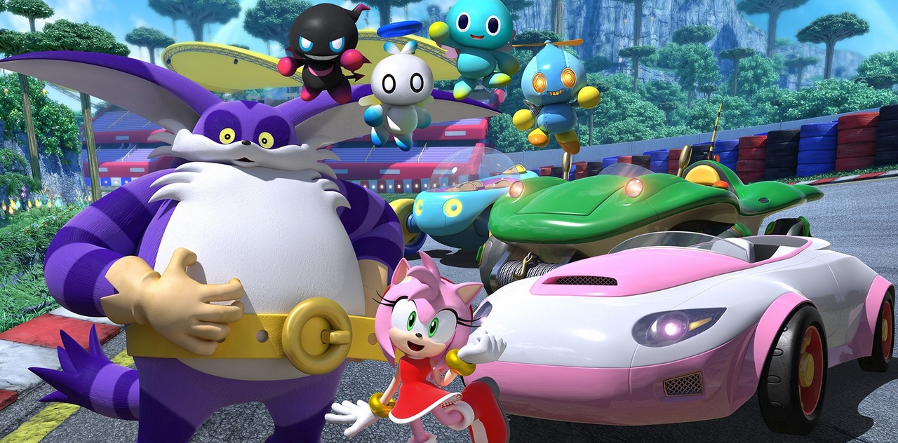 Amy Rose, Big the Cat e quatro Chao serão jogáveis em Team Sonic Racing