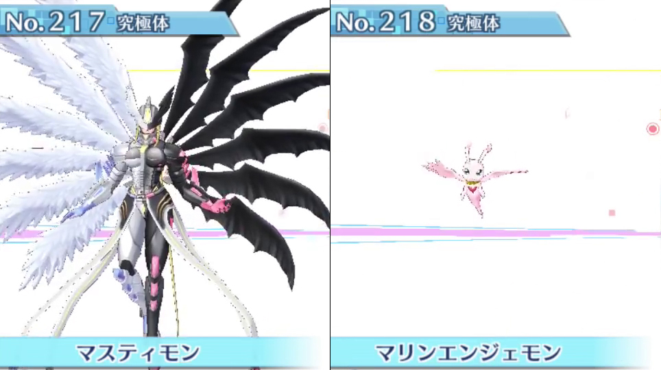 Lista com os 240 ‘Digimons’ disponíveis em Story: Cyber Sleuth #109