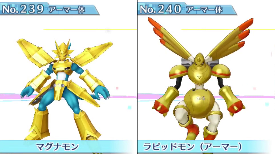 Lista com os 240 ‘Digimons’ disponíveis em Story: Cyber Sleuth #120