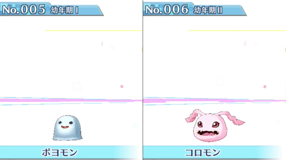 Lista com os 240 ‘Digimons’ disponíveis em Story: Cyber Sleuth #3