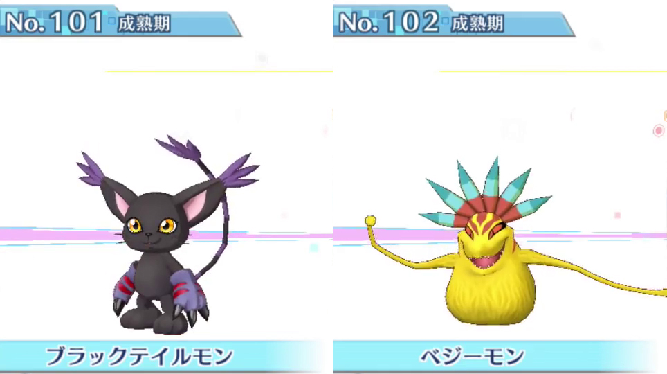 Lista com os 240 ‘Digimons’ disponíveis em Story: Cyber Sleuth #51