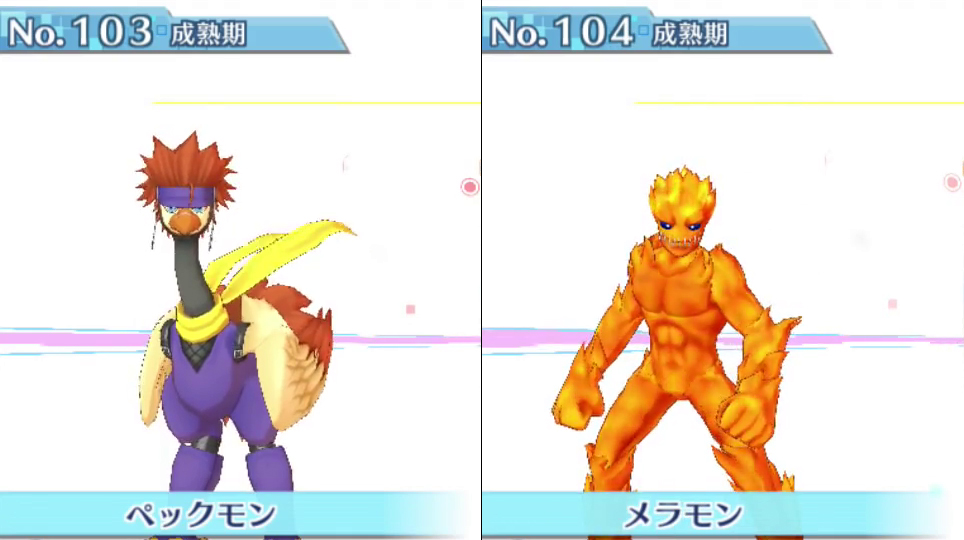 Lista com os 240 ‘Digimons’ disponíveis em Story: Cyber Sleuth #52
