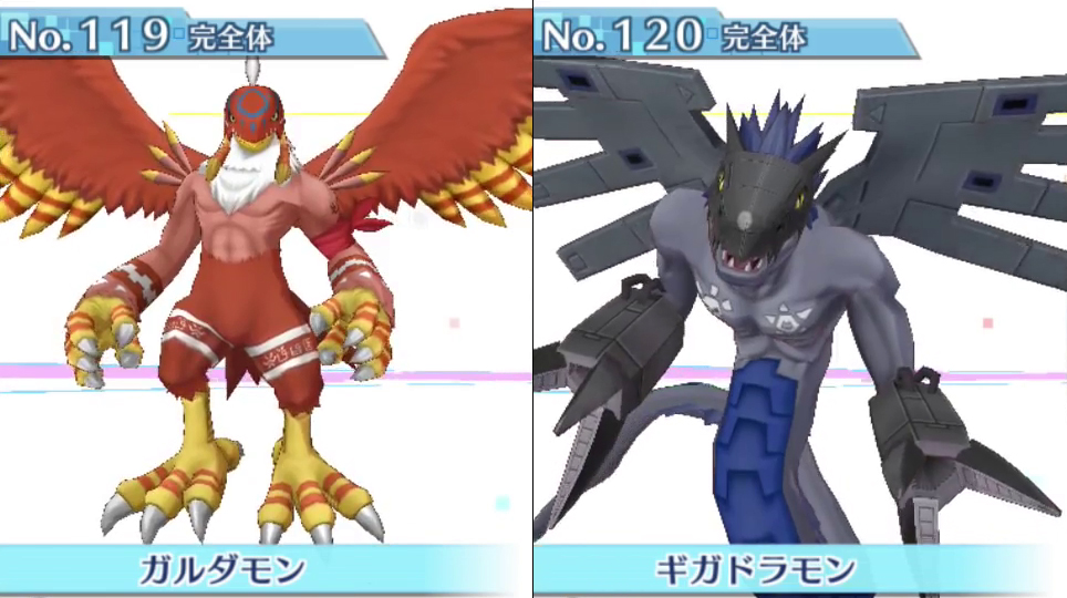 Lista com os 240 ‘Digimons’ disponíveis em Story: Cyber Sleuth #60