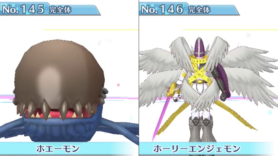 Lista com os 240 ‘Digimons’ disponíveis em Story: Cyber Sleuth #73