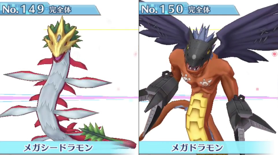 Lista com os 240 ‘Digimons’ disponíveis em Story: Cyber Sleuth #75