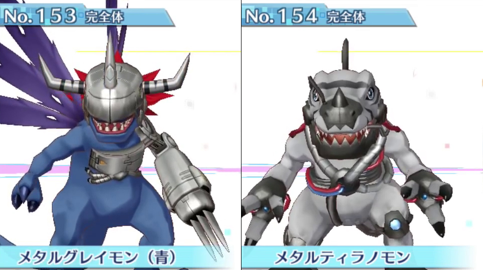 Lista com os 240 ‘Digimons’ disponíveis em Story: Cyber Sleuth #77