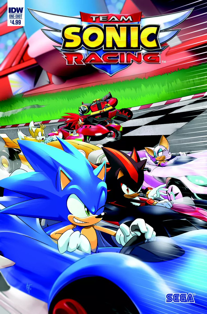 Imagem 2 relacionada ao artigo Sonic na Comic-Con: Personagem inédita e novidades de Sonic Racing