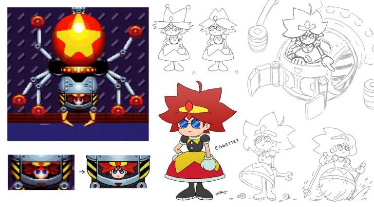 Chefe de Sonic Mania tem sprite confundido e agora temos uma sobrinha do Dr. Eggman