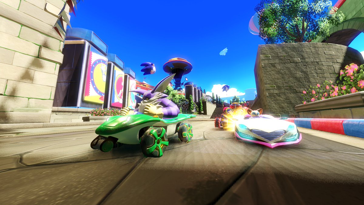 'Market Street' de Sonic Unleashed chega em Team Sonic Racing #1