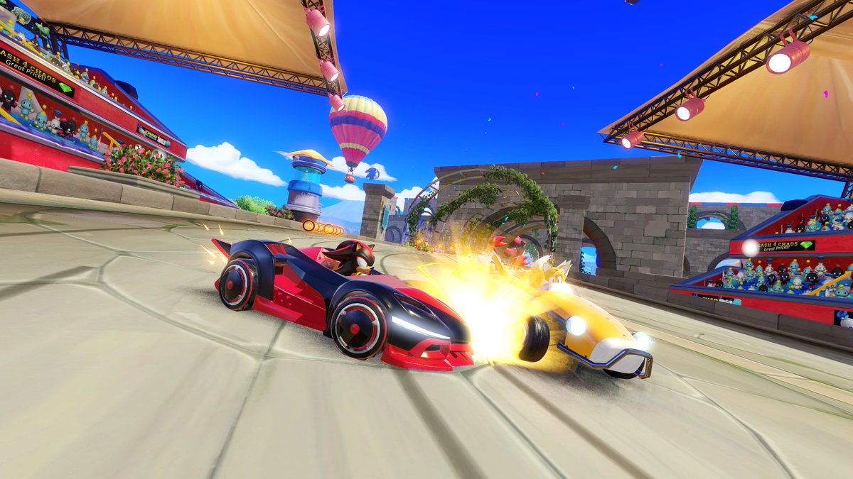 'Market Street' de Sonic Unleashed chega em Team Sonic Racing #6