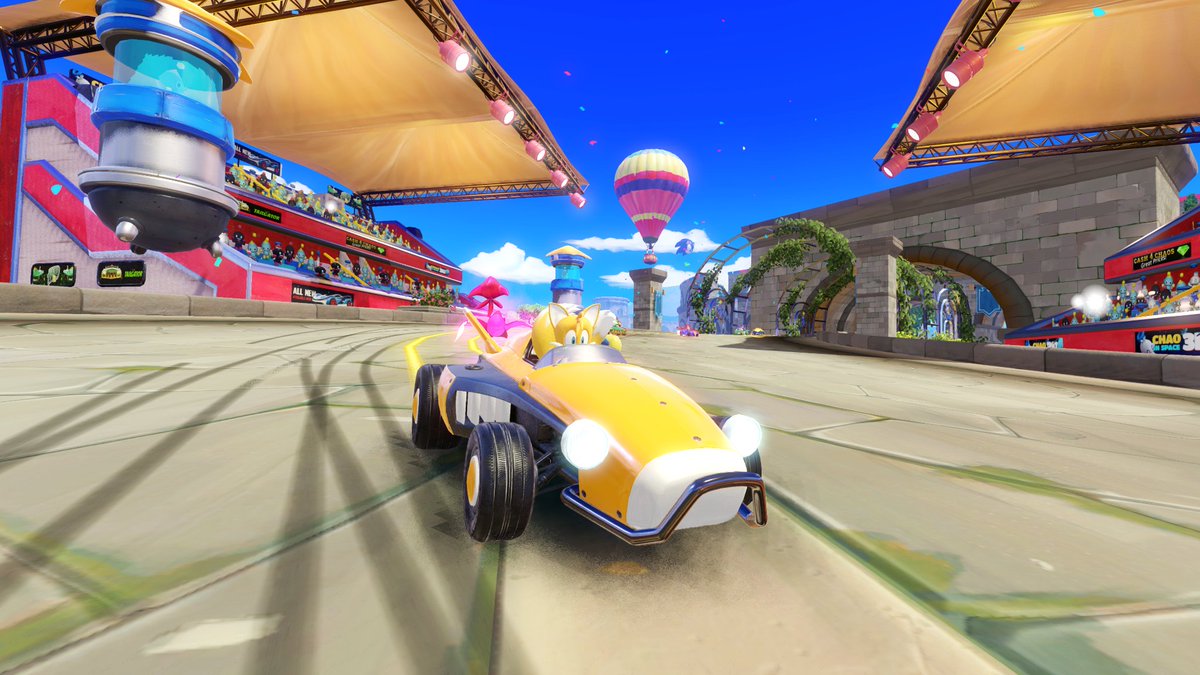 'Market Street' de Sonic Unleashed chega em Team Sonic Racing #7