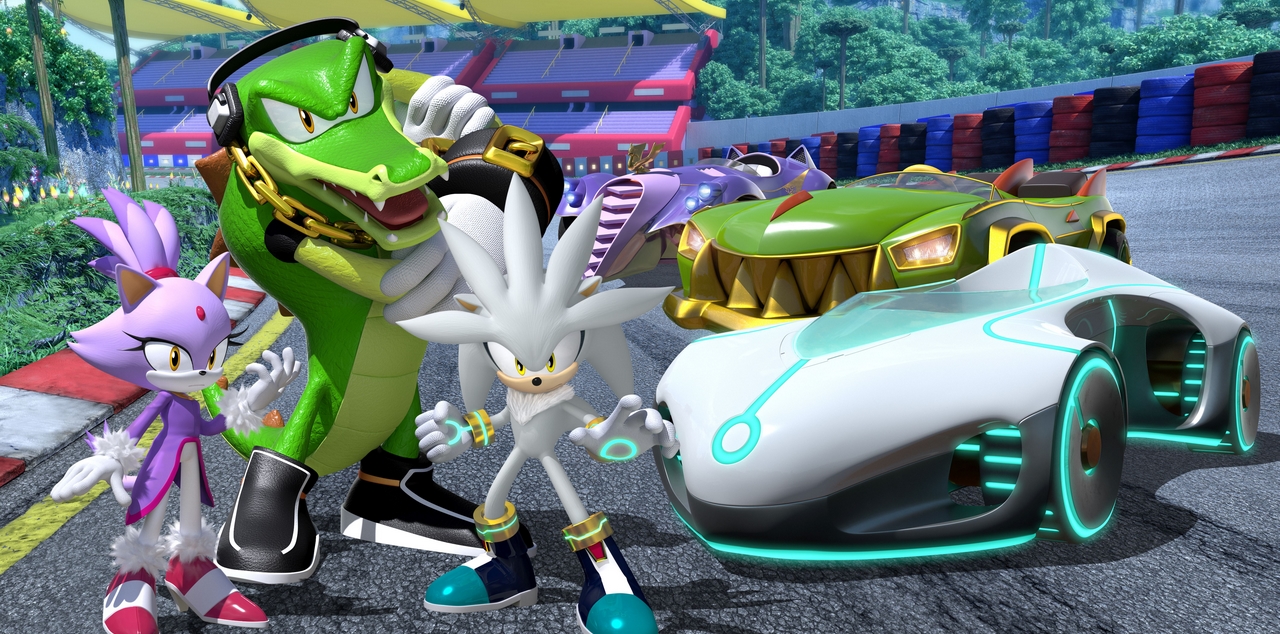 Team Sonic Racing terá nova equipe com Blaze, Silver e Vector