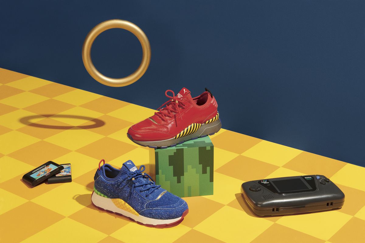 Imagem relacionada ao artigo Linha Puma de Tênis do Sonic chega ao Brasil