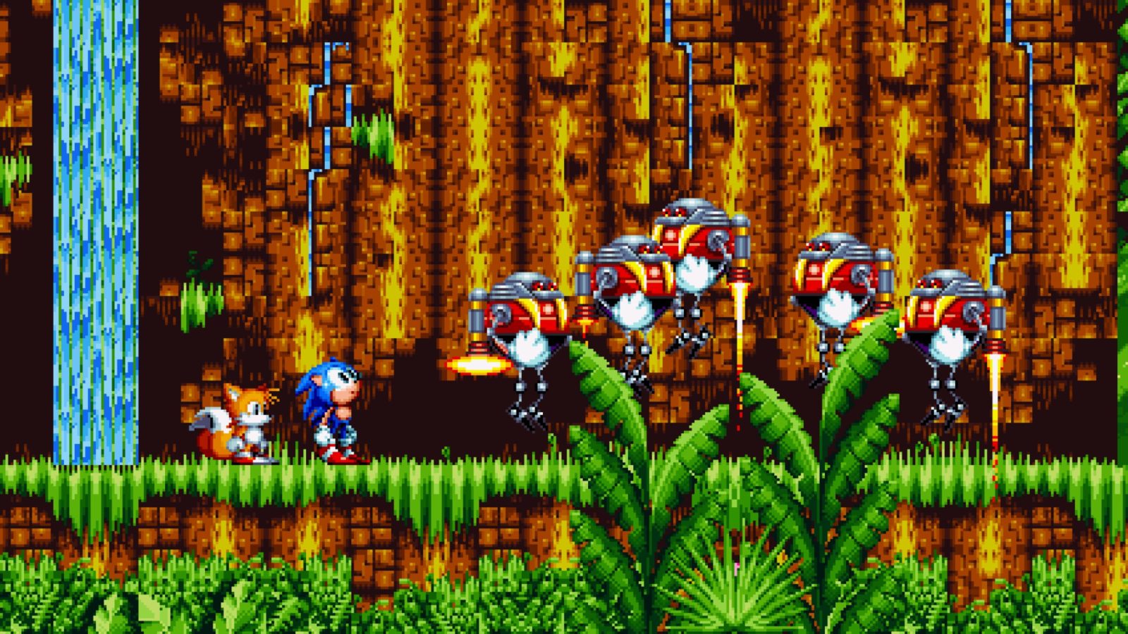 Egg-Robos antes de se transformarem nos Hard Boiled Heavies.