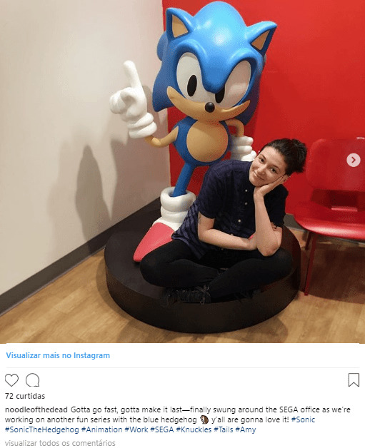 Imagem relacionada ao artigo Novo desenho animado do Sonic está a caminho (atualizado)