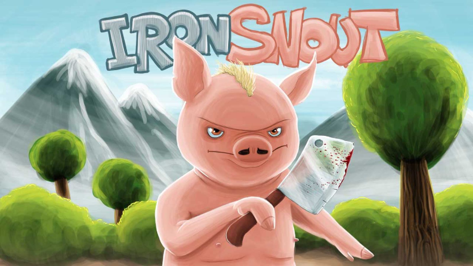 Iron Snout é um jogo para fãs da antiga série Happy Tree Friends