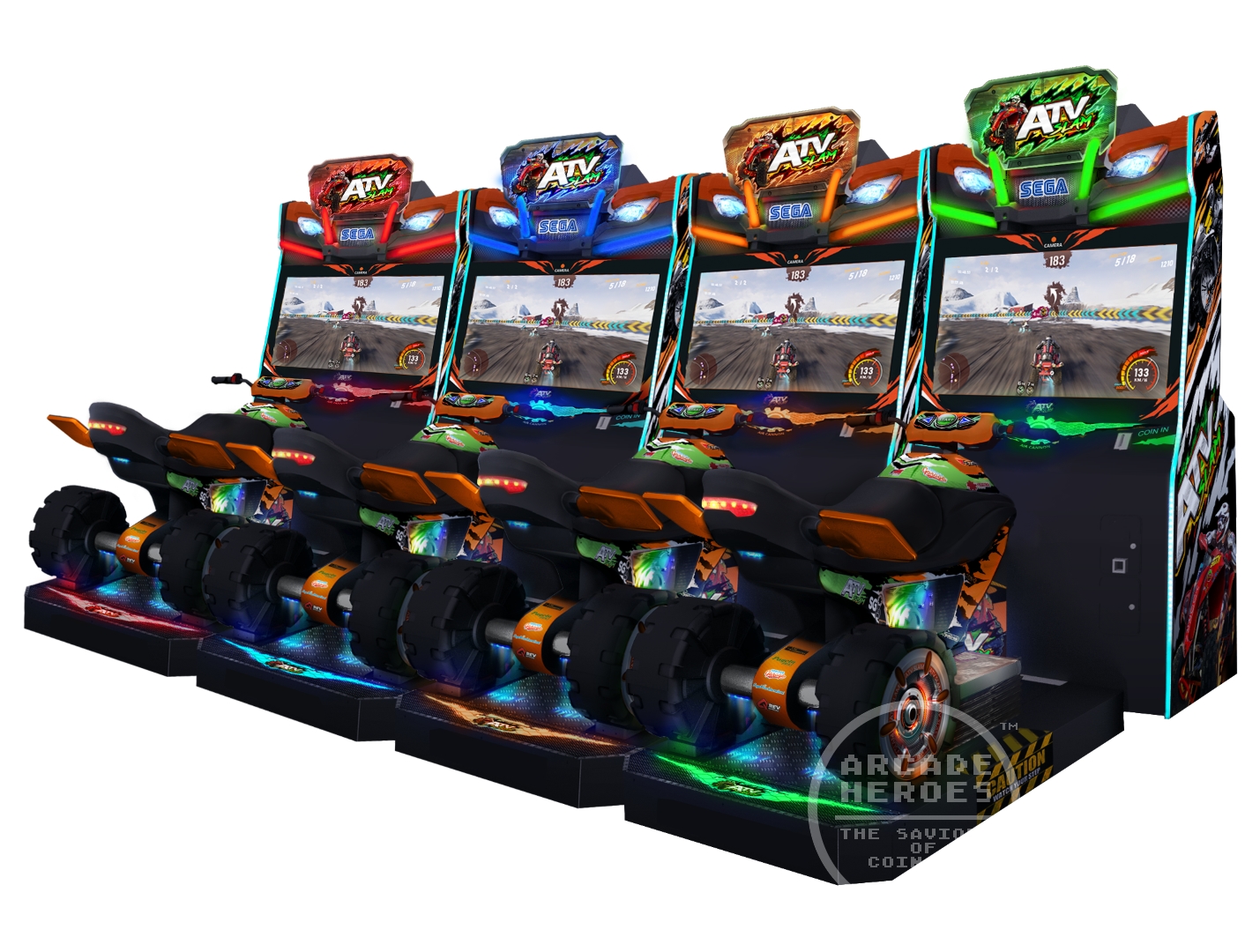 SEGA anuncia ATV Slam, novo jogo de corrida para arcades #6