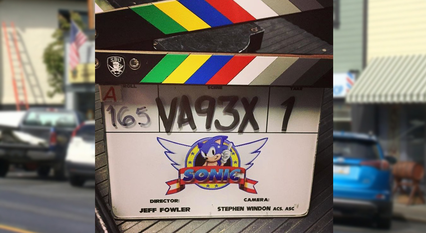 Gravações para o filme de Sonic são concluídas