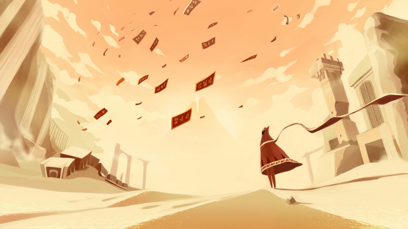 Journey é uma jornada original e bastante pessoal para gamers