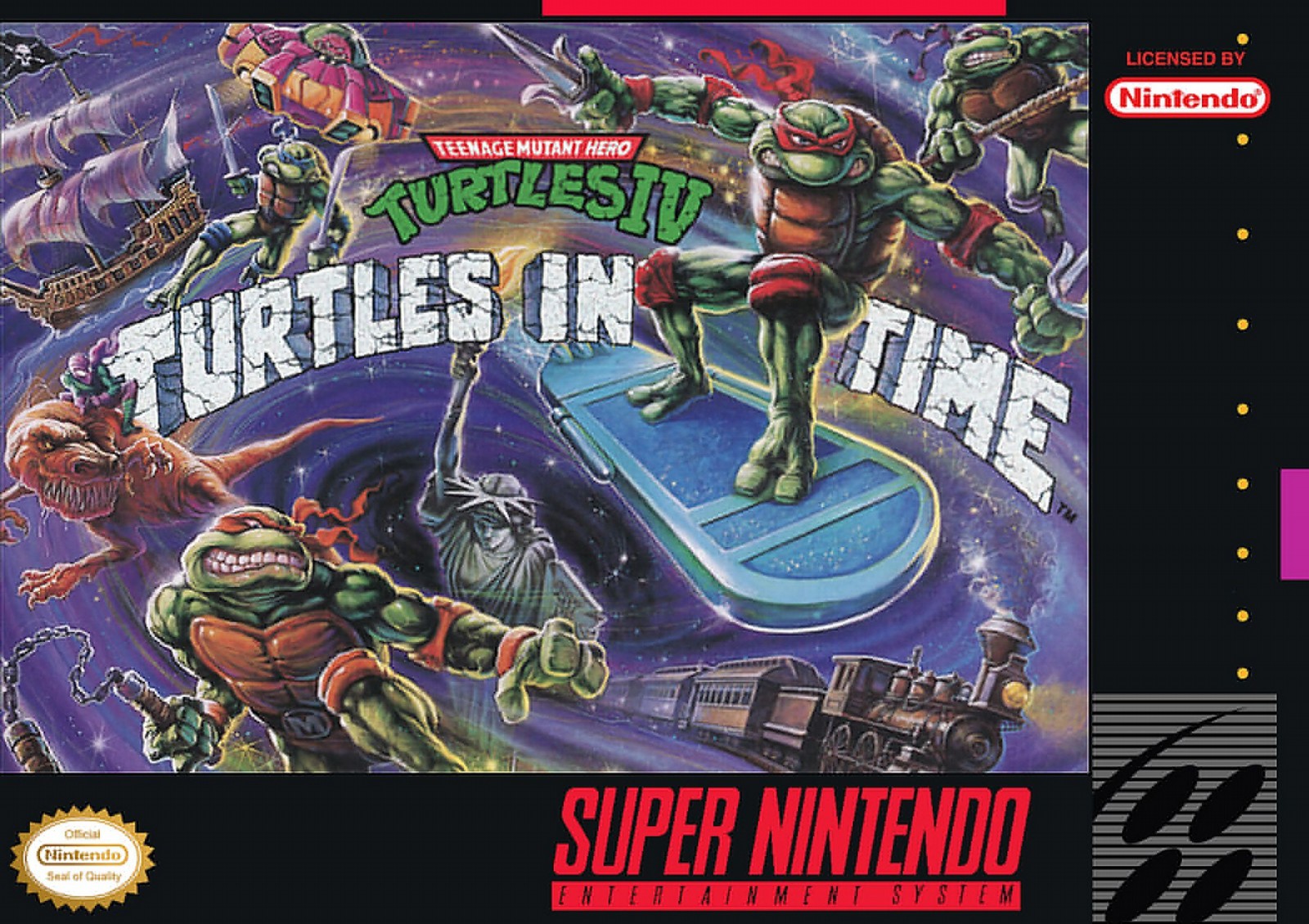 Imagem 8 da seção 13 - Teenage Mutant Ninja Turtles 4: Turtles In Time em De Mario a Chrono Trigger: Lista dos melhores jogos do Super Nintendo