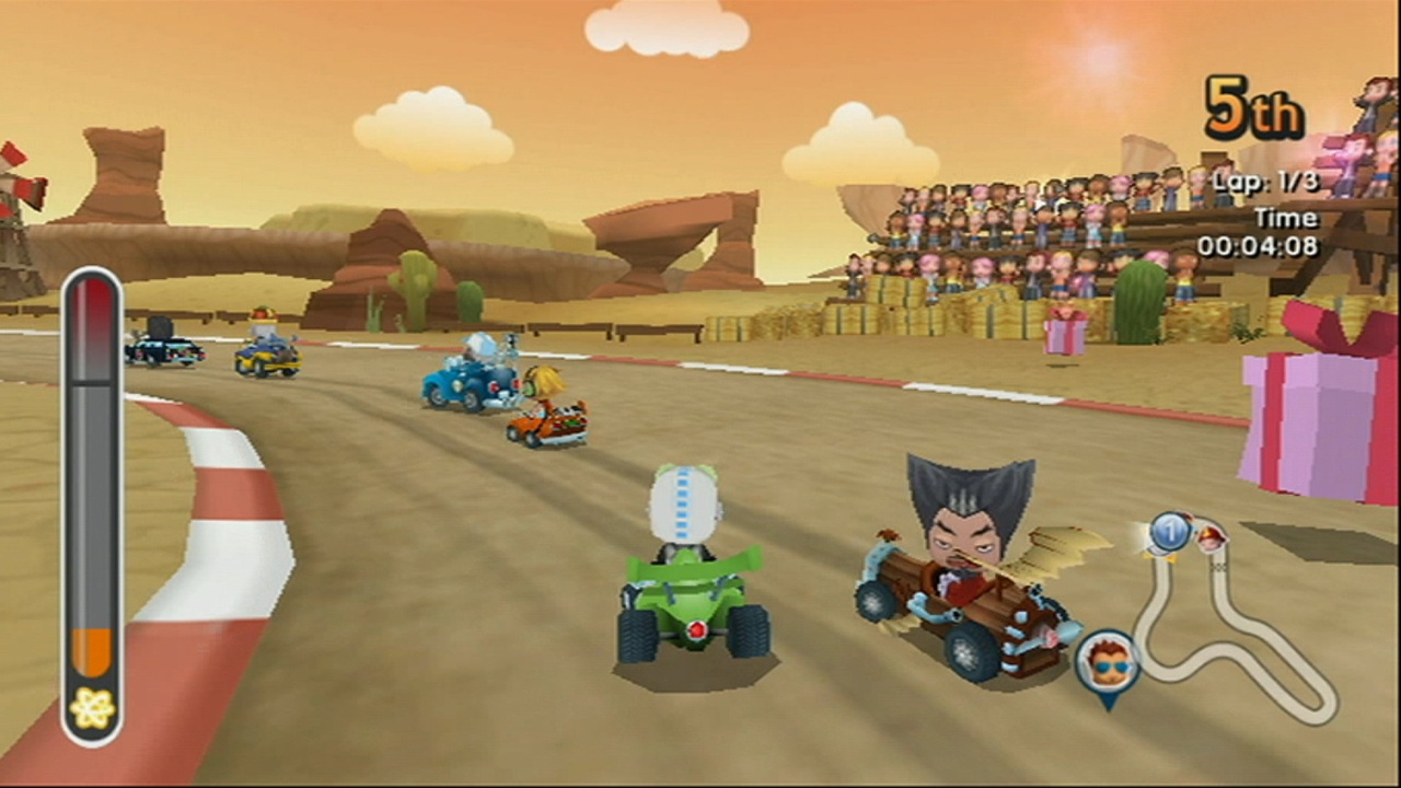 Imagem 15 da seção MySims Racing (Nintendo DS, Wii - 2009) em Mascotes e seus jogos de Kart - lista das séries relevantes